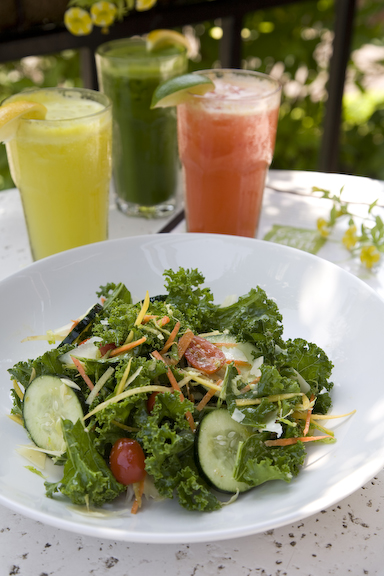 Kale and Heirloom Carrot Salad