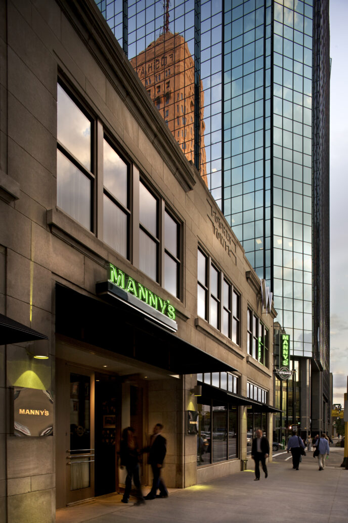 Manny's Exterior