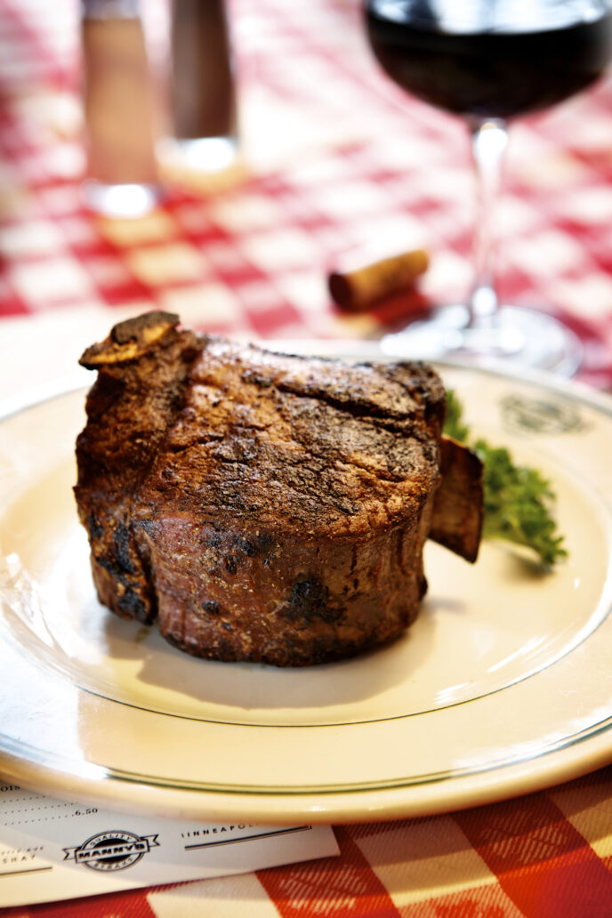 Steak at Manny's