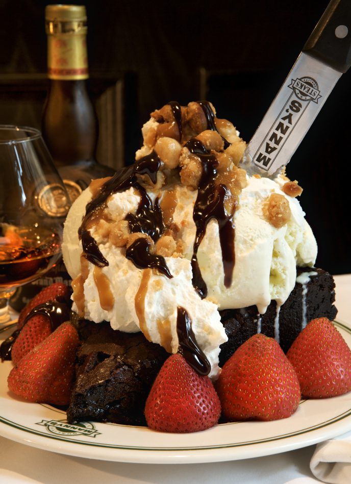 Manny's Brownie Strawberries